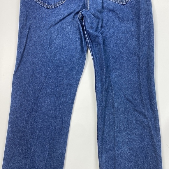 Vintage Lee Denim Straight Leg Jeans 38x32 - Picture 6 of 12